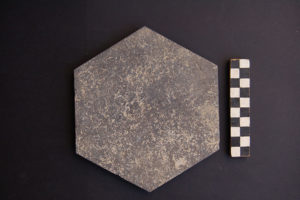 Placa marmol hexagonal