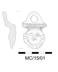 Dibujo aplique antropomorfo